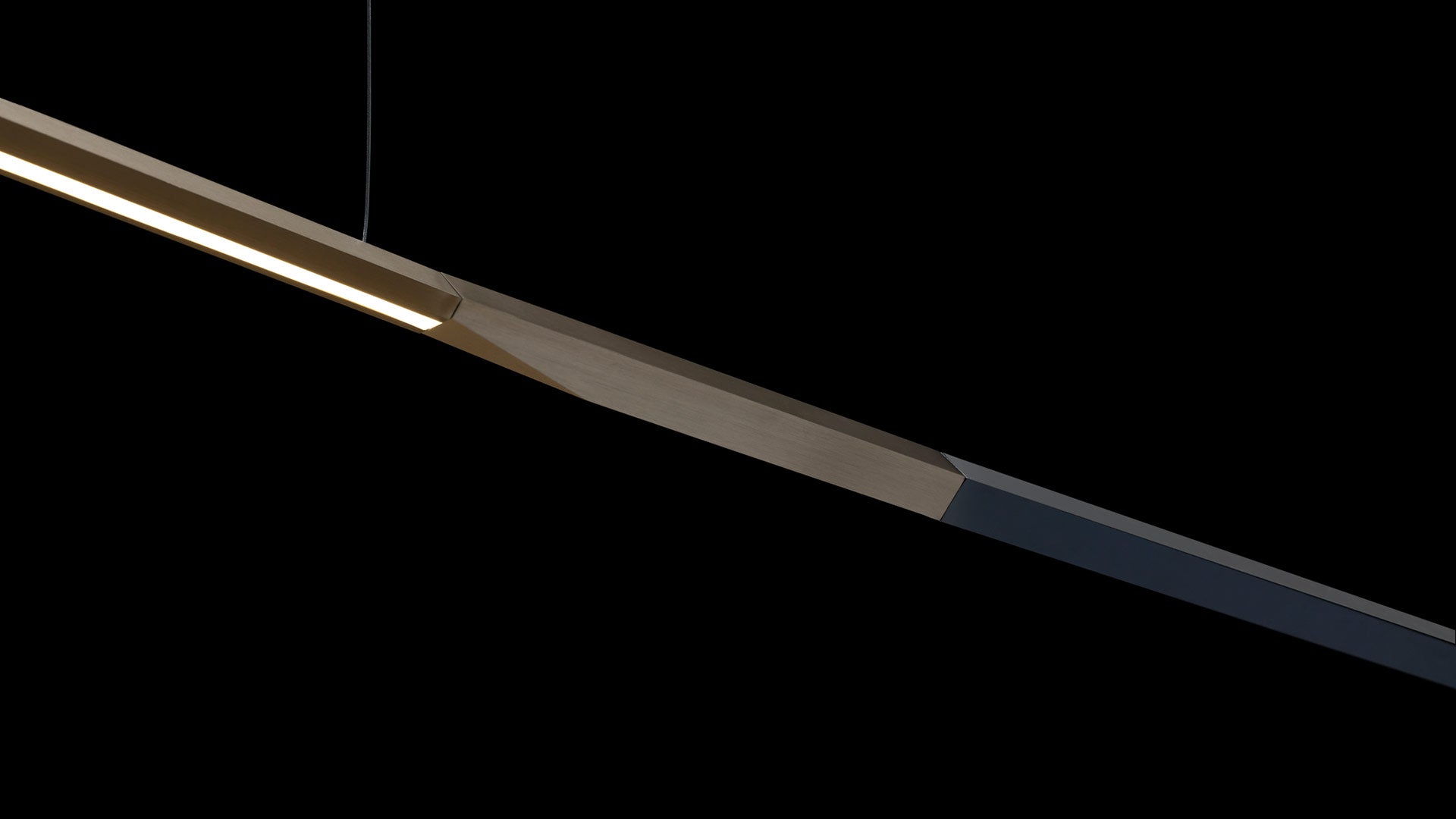 Ilo Linear Pendant suspension lamps Oluce 