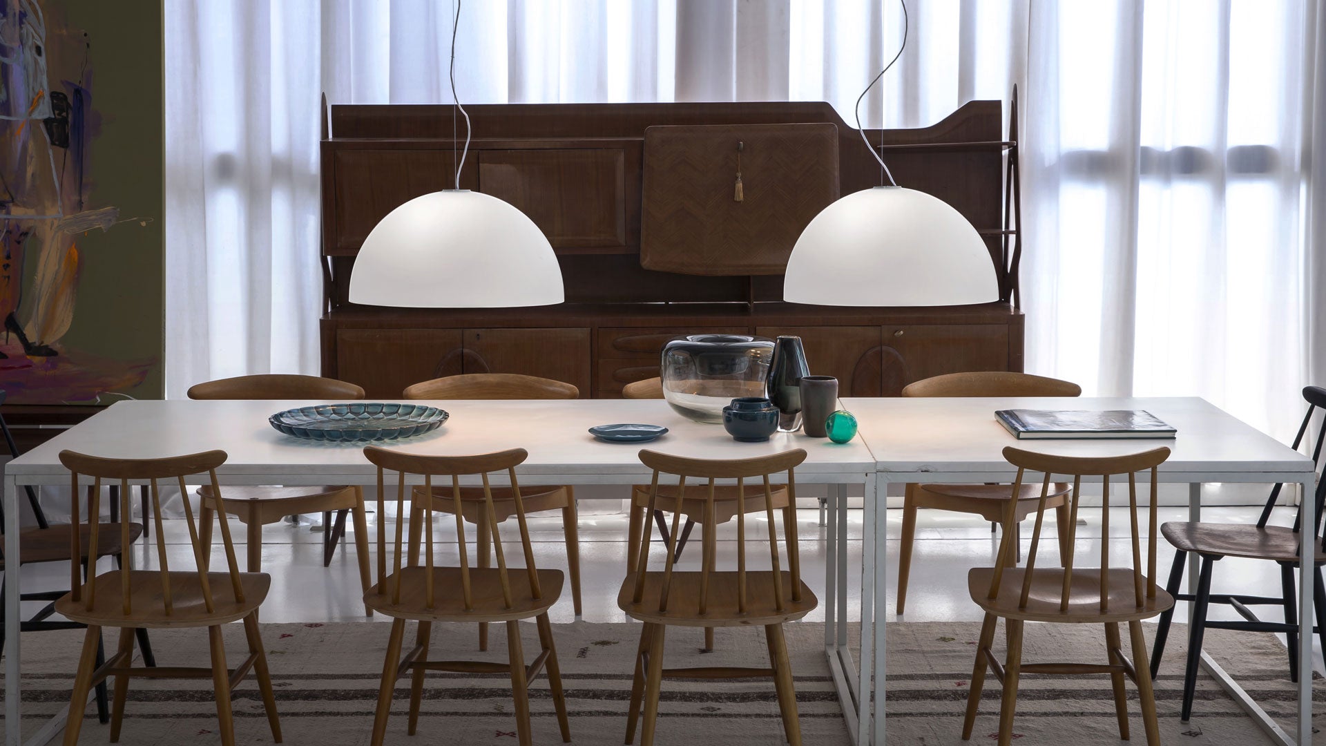 Sonora Glass Pendant Light pendant Lamps Oluce 