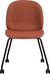 Beetle Meeting Chair 4 Legs with Castors - Fully Upholstered Chairs Gubi 