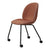 Beetle Meeting Chair 4 Legs with Castors - Fully Upholstered Chairs Gubi 