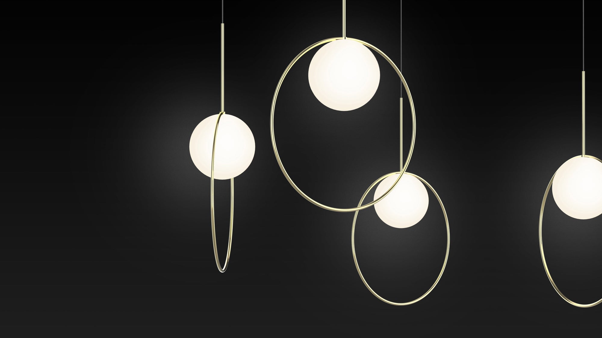 Bola Halo Led Pendant Pendant Lights Pablo 