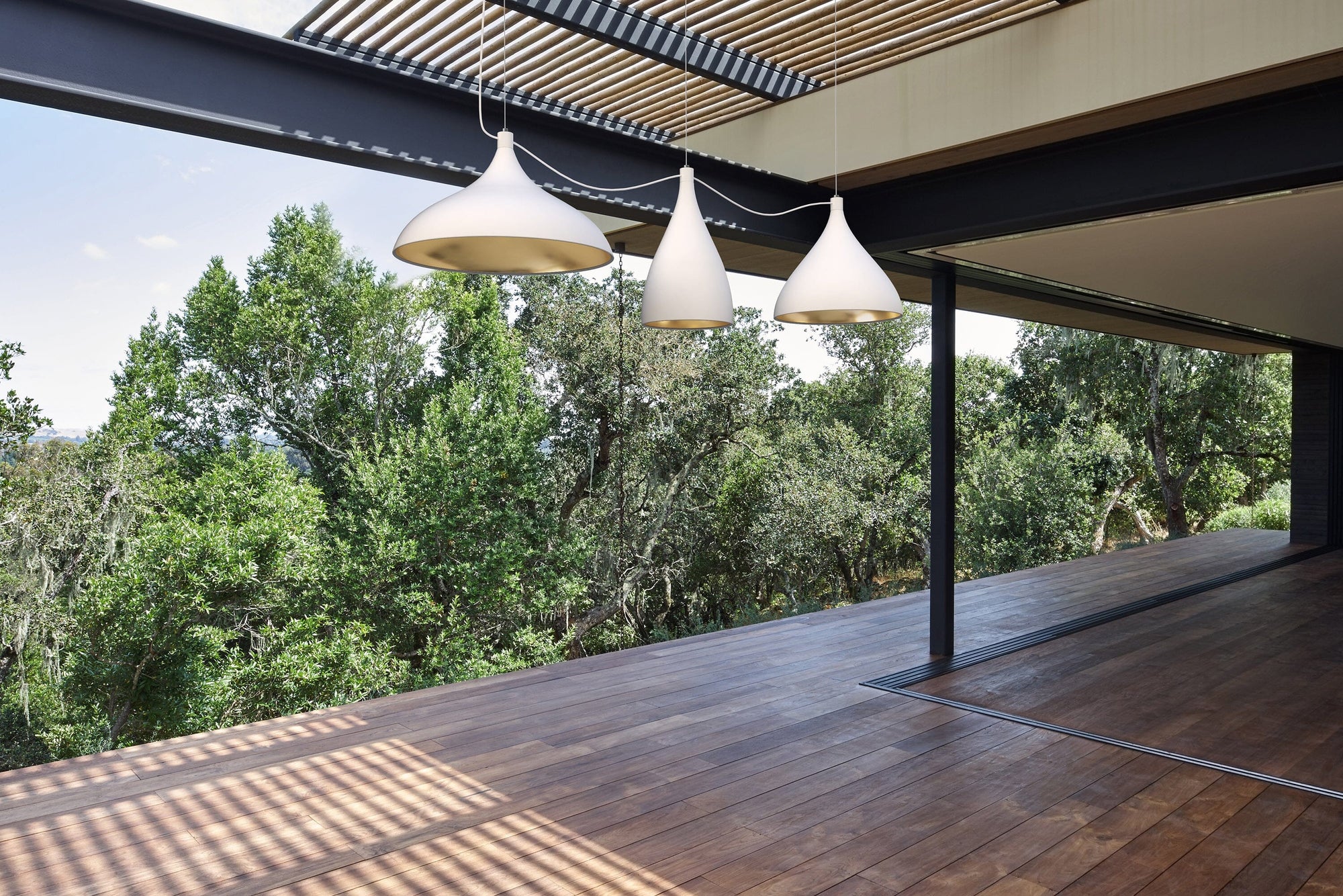 Swell Multi-Light Pendant hanging lamps Pablo 