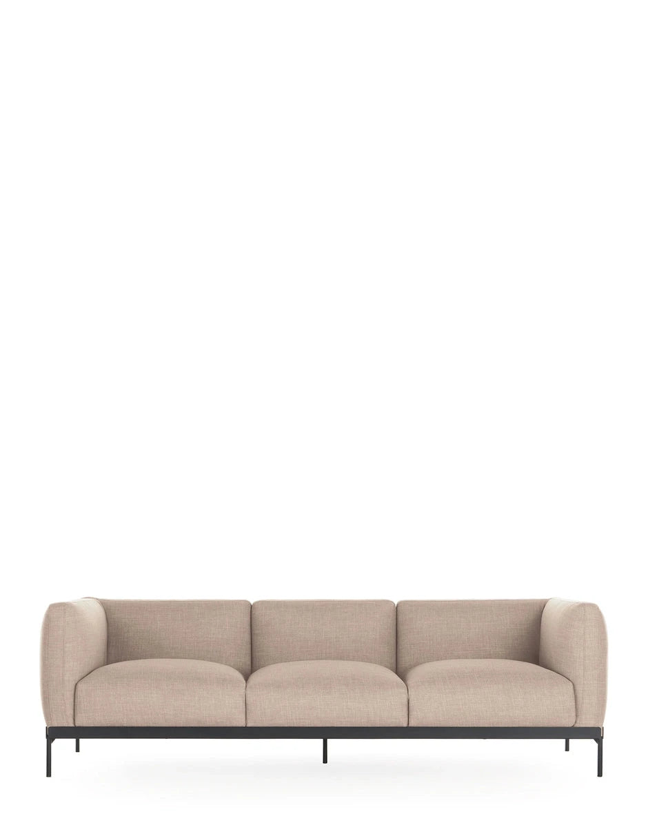 Asia Sofa 3 Seater Sofa Kartell Panamino - Beige 