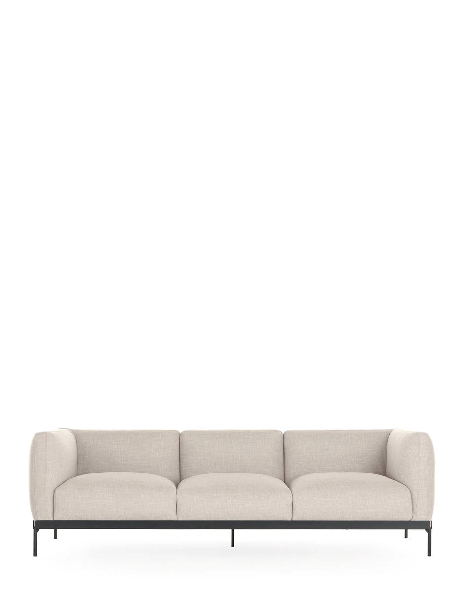 Asia Sofa 3 Seater Sofa Kartell Panamino - White 