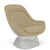 Platner Polished Nickel Easy Chair lounge chair Knoll 