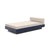 Platform One Daybed Beds Loll Designs Navy Blue Canvas Flax 