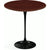 Saarinen Side Table - 20” Round side/end table Knoll Black Reff Dark Cherry 