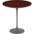 Saarinen Side Table - 20” Round side/end table Knoll Grey Reff Dark Cherry 