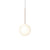 Bola Sphere Pendant Light Pendant Lights Pablo Rose Gold 10" 