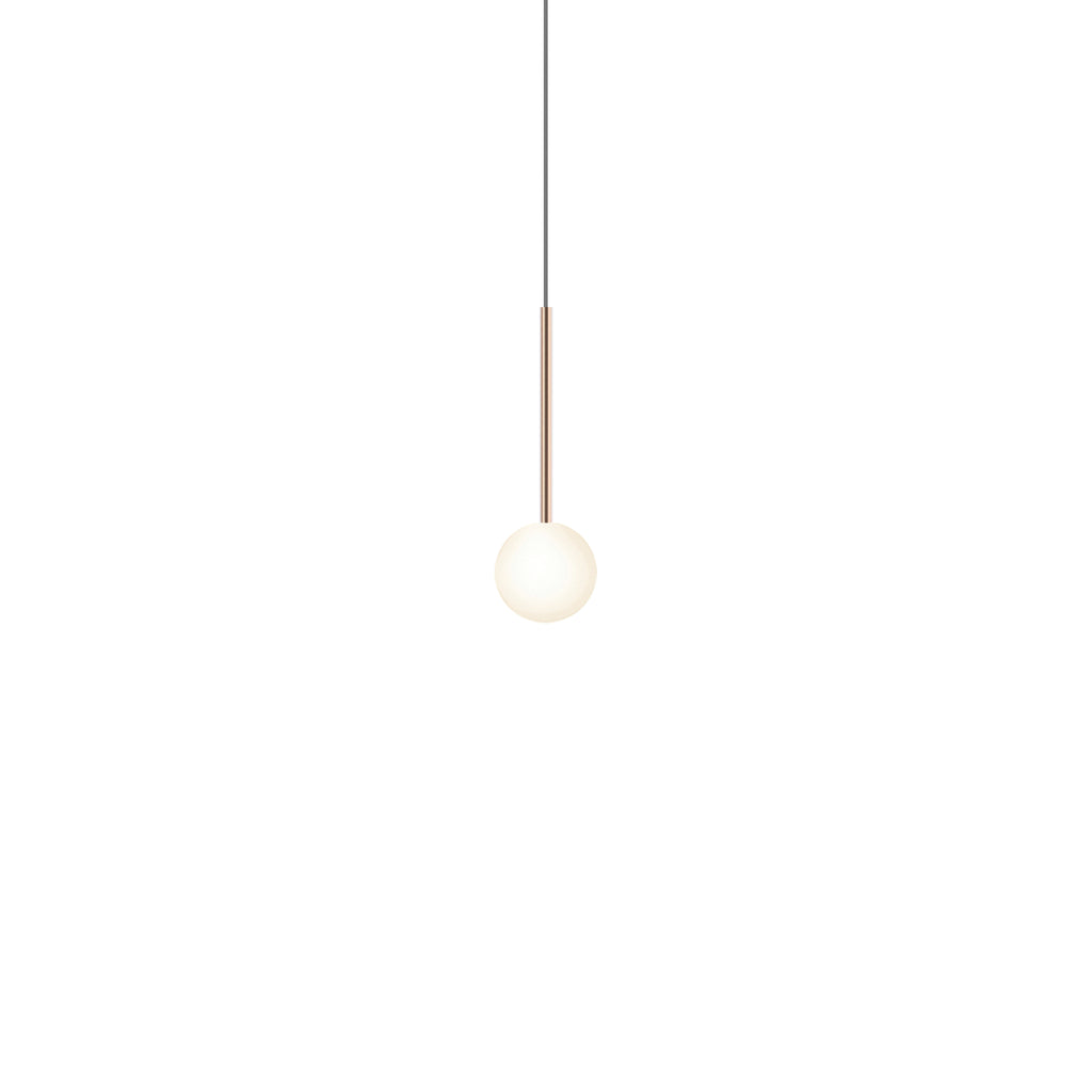 Bola Sphere Pendant Light Pendant Lights Pablo Rose Gold 4" 