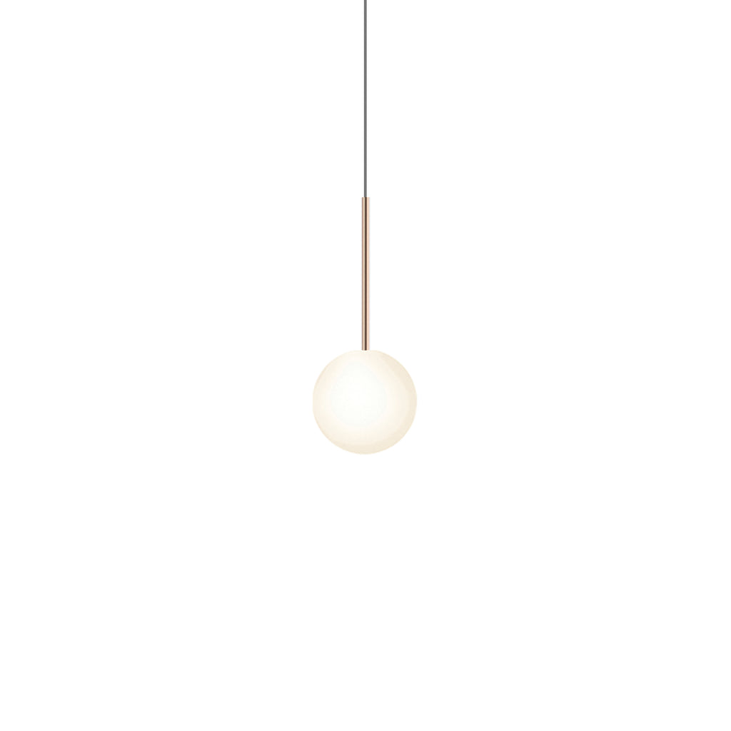 Bola Sphere Pendant Light Pendant Lights Pablo Rose Gold 6" 