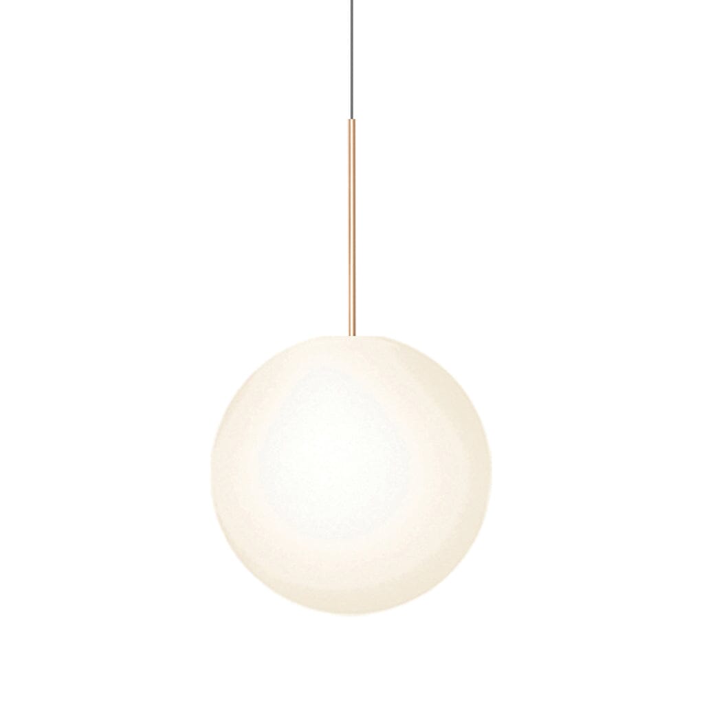 Bola Sphere Pendant Light Pendant Lights Pablo Rose Gold 16" 