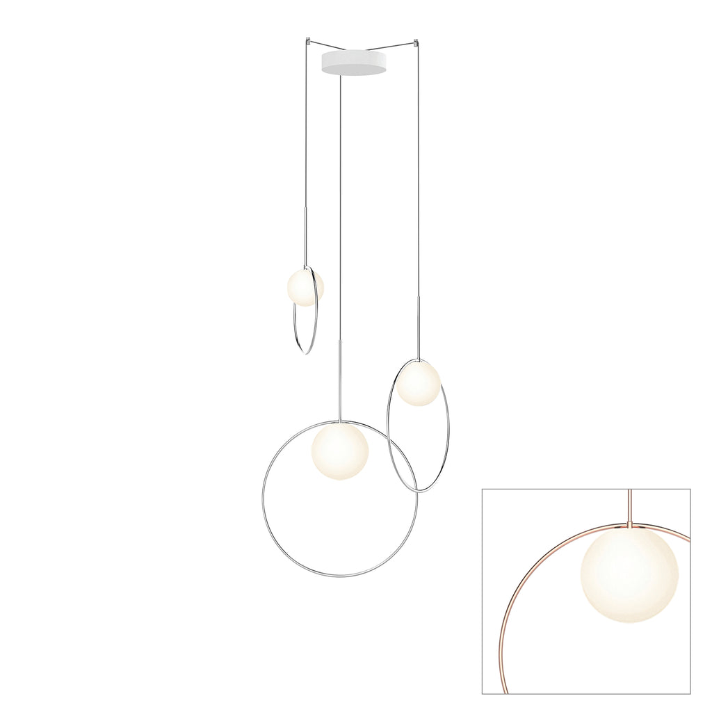 Bola Halo Multi-Light Pendant 3