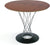 Noguchi Cyclone Dining Table Dining Tables Knoll Rosewood 36" diameter 