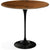 Saarinen Side Table - 22” Oval side/end table Knoll Black Rosewood 