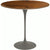 Saarinen Side Table - 22” Oval side/end table Knoll Grey Rosewood 