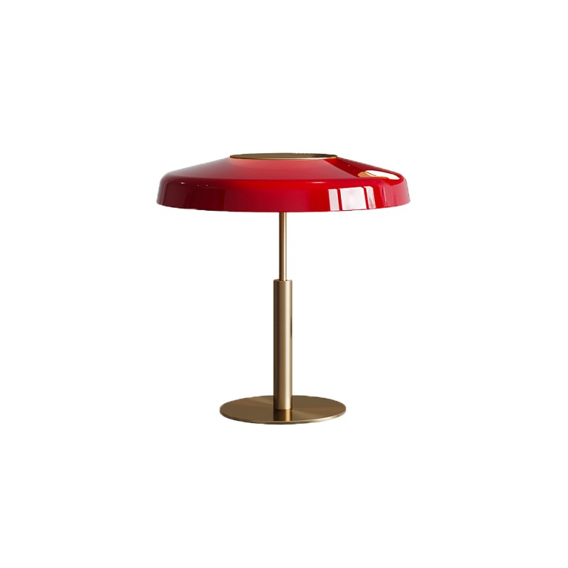 Dora Table Lamp Table Lamps Oluce Sand-Blasted Red 