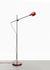 G.O. Floor Lamp Table Lamps Oluce Scarlet Red 