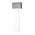 Tube Top Floor Lamp Floor Lamps Pablo 60” H Silver Shade / Clear Body 