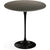 Saarinen Side Table - 20” Round side/end table Knoll Black Slate, Natural 