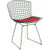 Bertoia Two-Tone Side Chair Side/Dining Knoll 