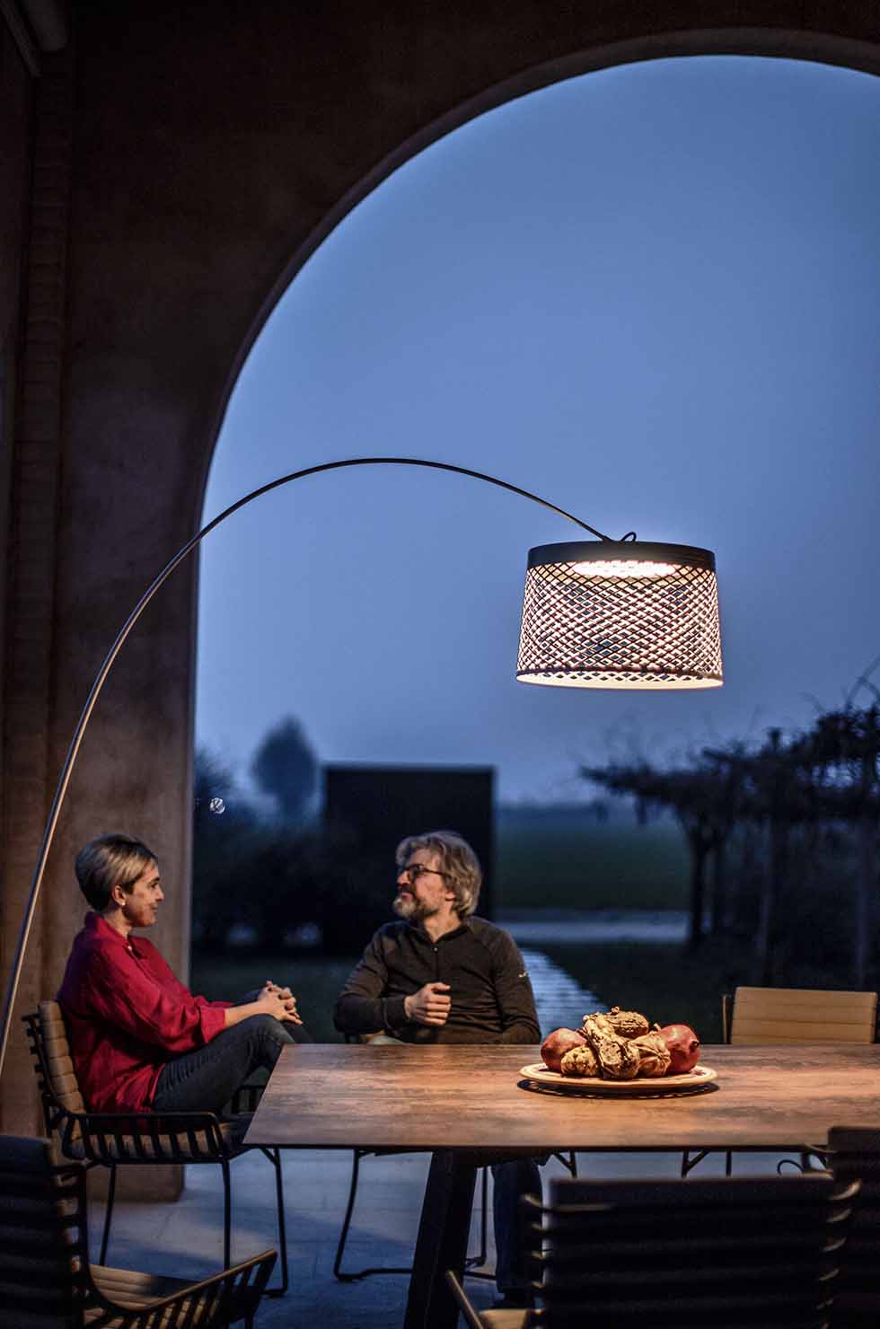 Twiggy Grid Floor Lamp Floor Lamps Foscarini 