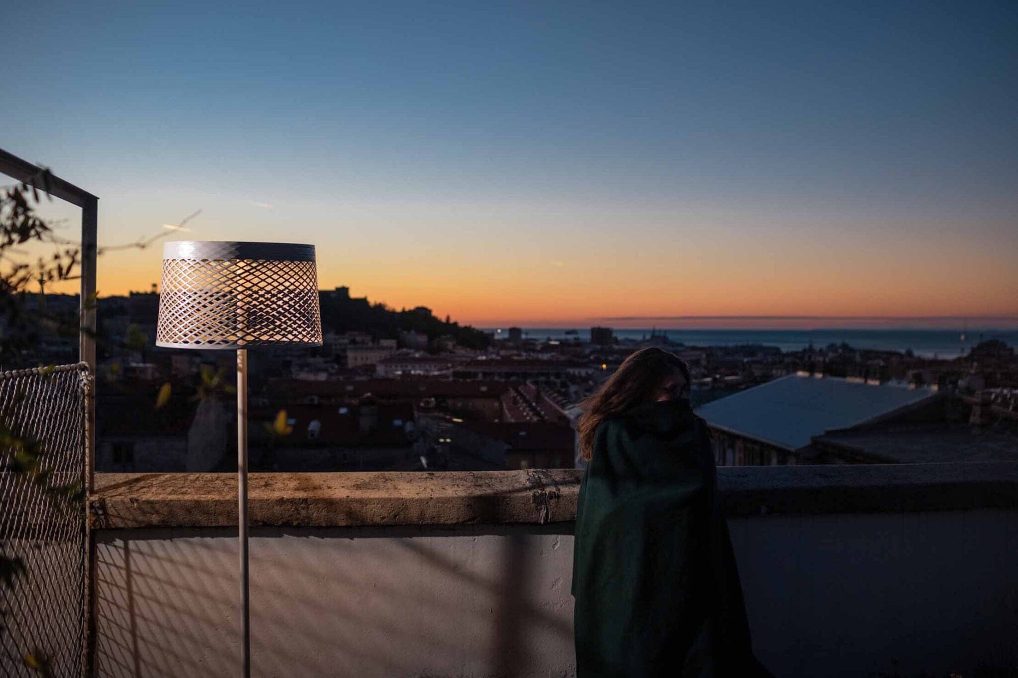 Twiggy Grid Reading Floor Lamp Floor Lamps Foscarini 