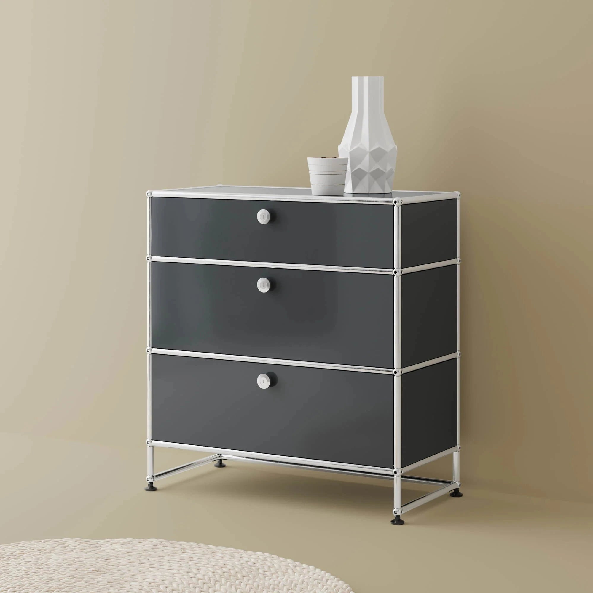 USM Haller 3 Drawer Storage Y storage USM 