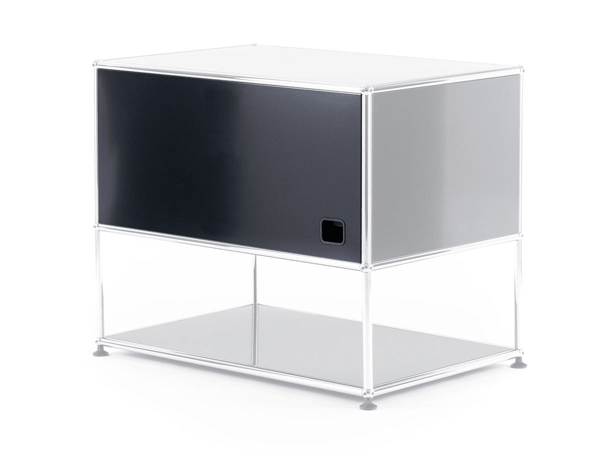 USM Haller Panel With Cable Cut-Out Accessories USM Bottom Left 