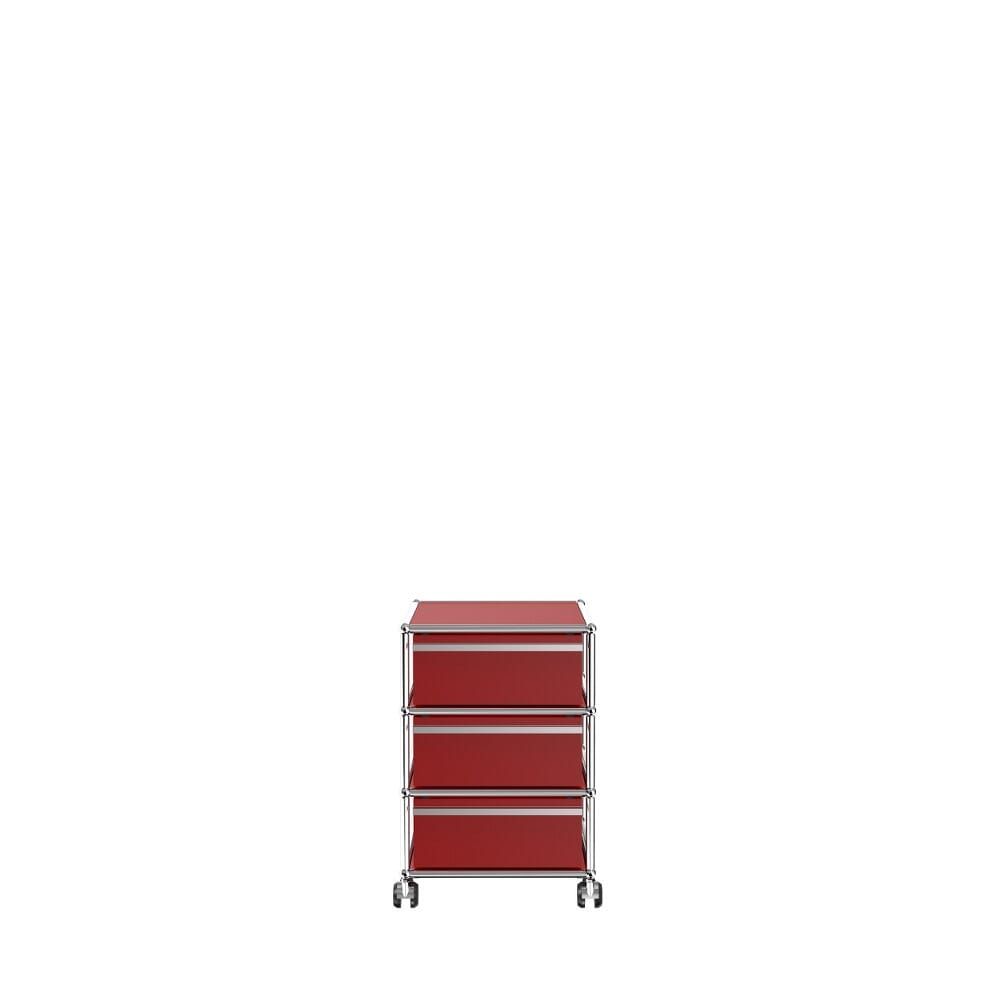 USM Haller Pedestal V office USM Ruby Red 