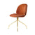 Beetle Meeting Chair with Swivel Base - Fully Upholstered Chairs Gubi 