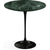 Saarinen Side Table - 20” Round side/end table Knoll Black Verde Alpi marble, Satin finish 