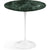 Saarinen Side Table - 20” Round side/end table Knoll White Verde Alpi marble, Satin finish 