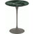 Saarinen Side Table - 16" Round side/end table Knoll Grey Verde Alpi marble, Shiny finish 