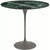Saarinen Side Table - 22” Oval side/end table Knoll Grey Verde Alpi marble, Shiny finish 