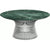 Platner Nickel 36" Coffee Table Coffee Tables Knoll Polished Finish Verdi Alpi Marble Top: Green 