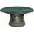Platner Bronze 36" Coffee Table Coffee Tables Knoll Satin Finish Verdi Alpi Marble Top: Green 