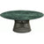 Platner Bronze 42" Coffee Table Coffee Tables Knoll Satin Finish Verdi Alpi Marble Top: Green 