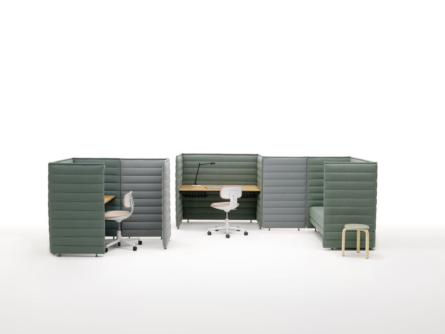 Alcove Plus Desk Desk's Vitra 