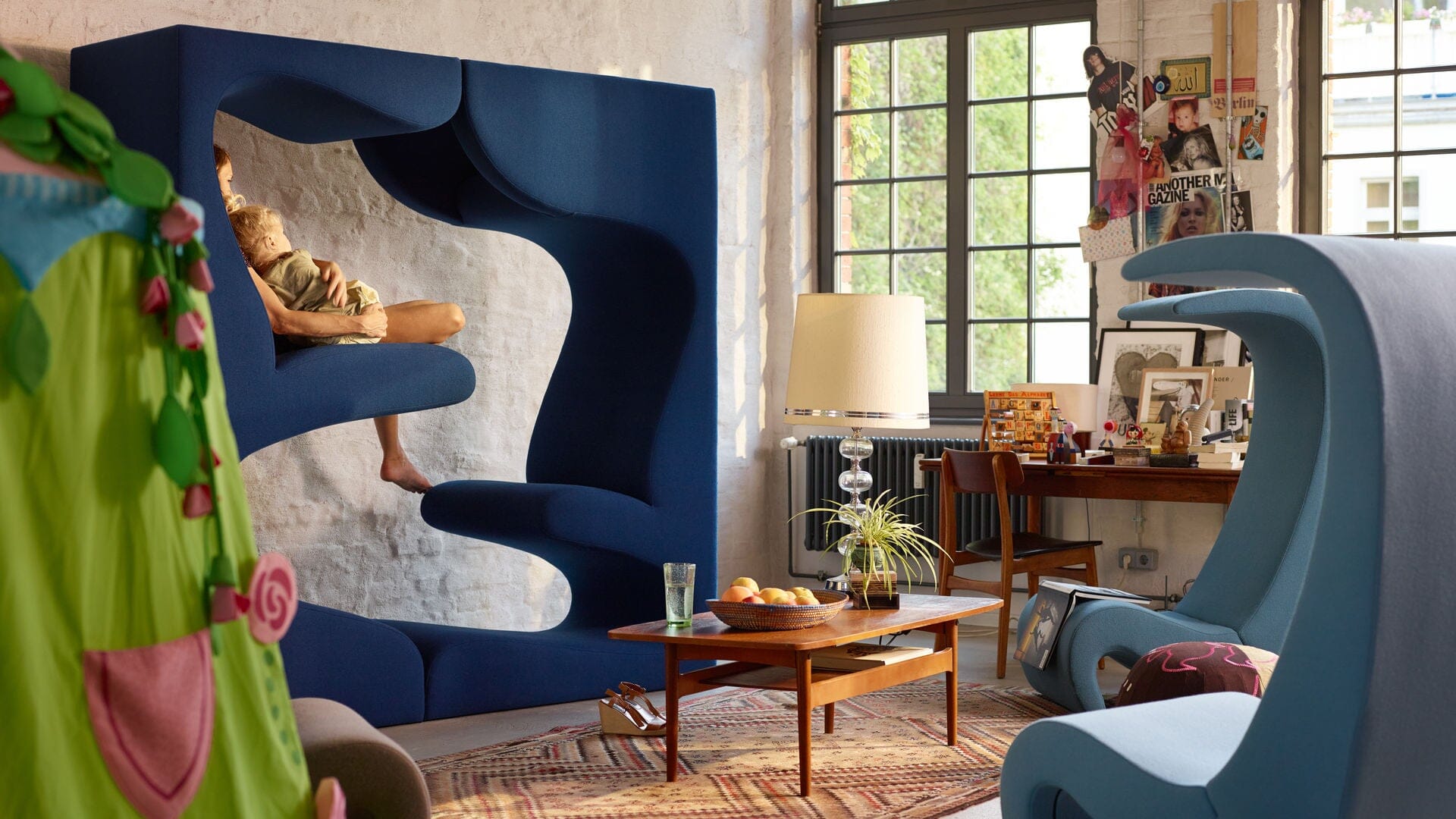 Amoebe Highback Chair lounge chair Vitra 