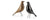 Eames House Bird Art Vitra 