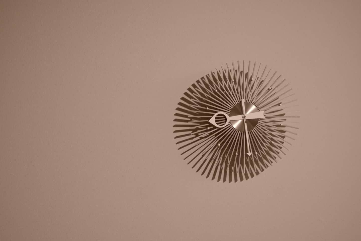 George Nelson Popsicle Clock Clocks Vitra 