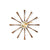George Nelson Spindle Clock Clocks Vitra Aluminium, solid walnut 