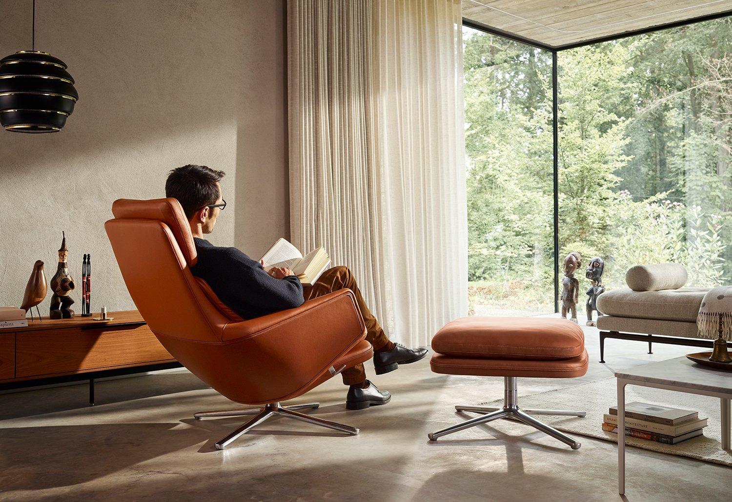 Grand Relax Lounge Chair & Ottoman