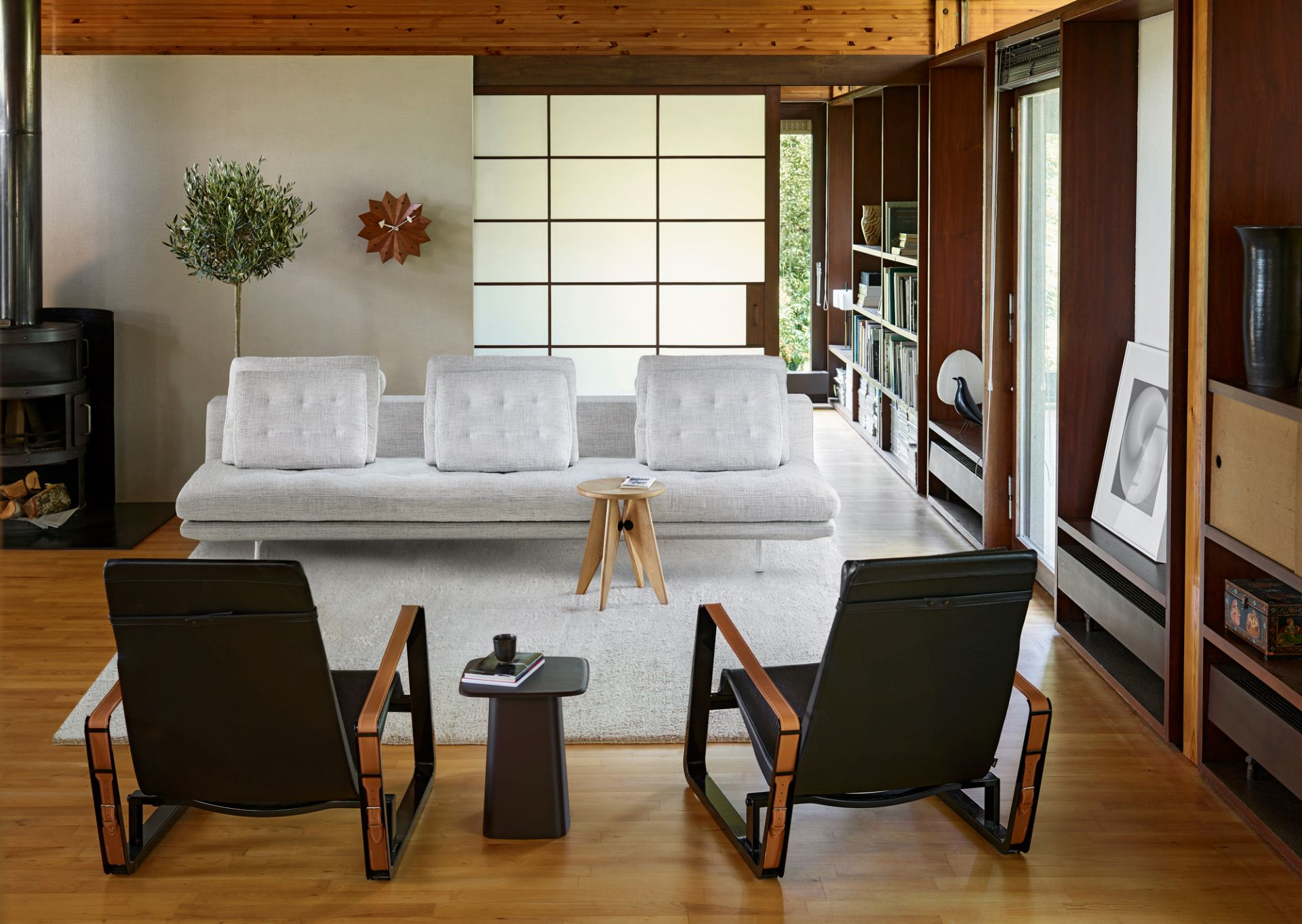 Grand Sofà 3½-Seater Sofa Vitra 