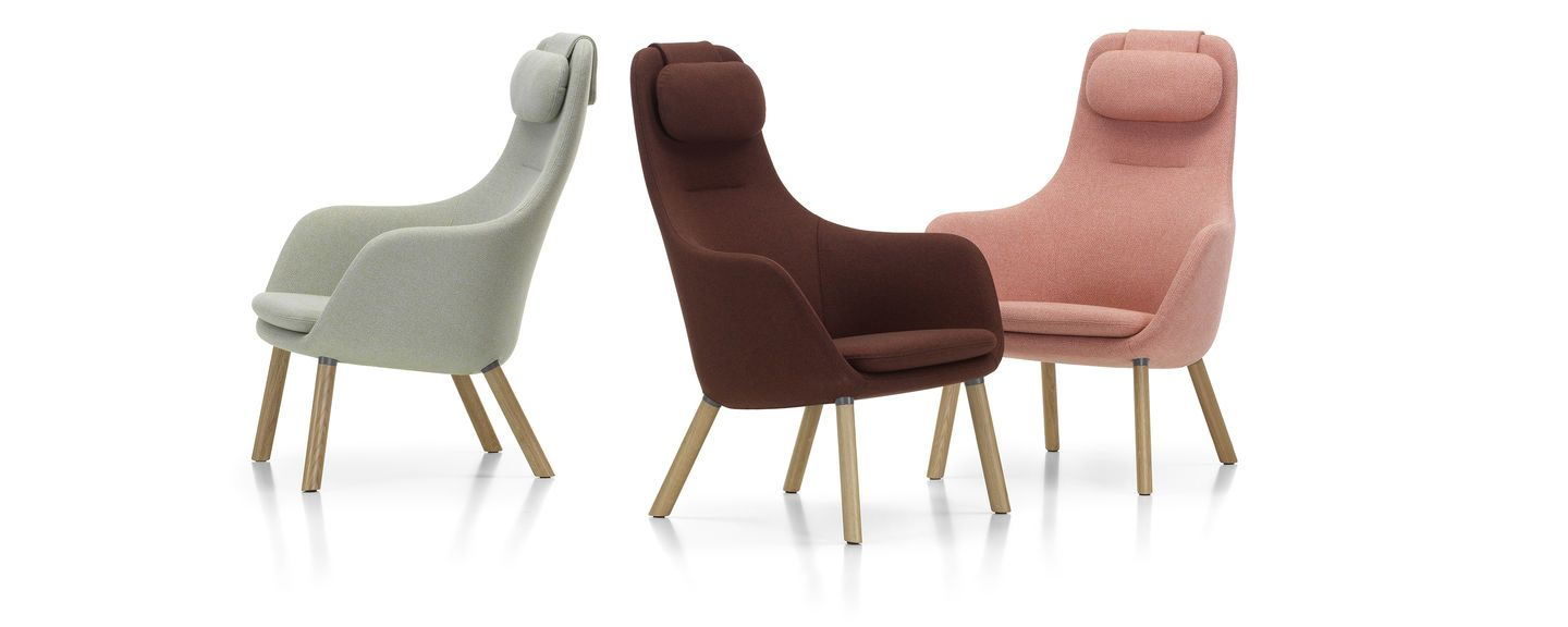 HAL Lounge Chair Loose Seat Cushion task chair Vitra 