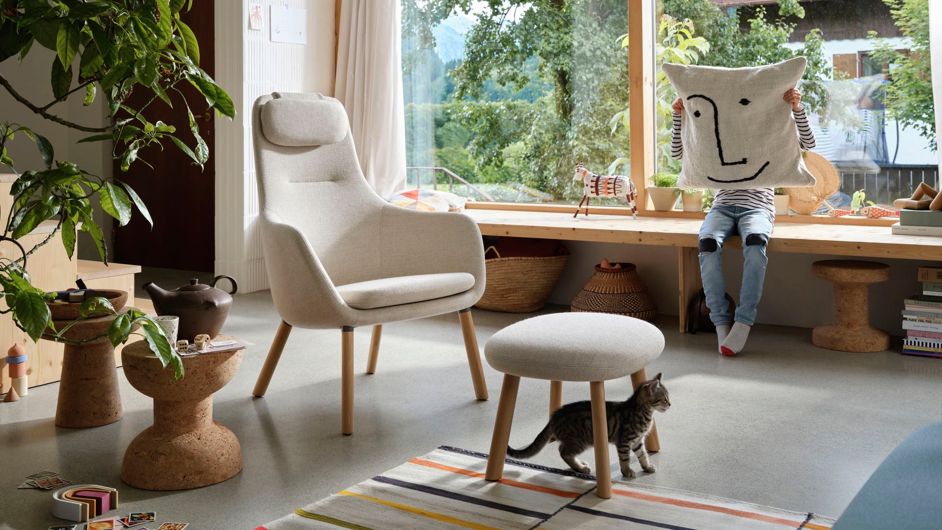 HAL Lounge Chair Loose Seat Cushion
