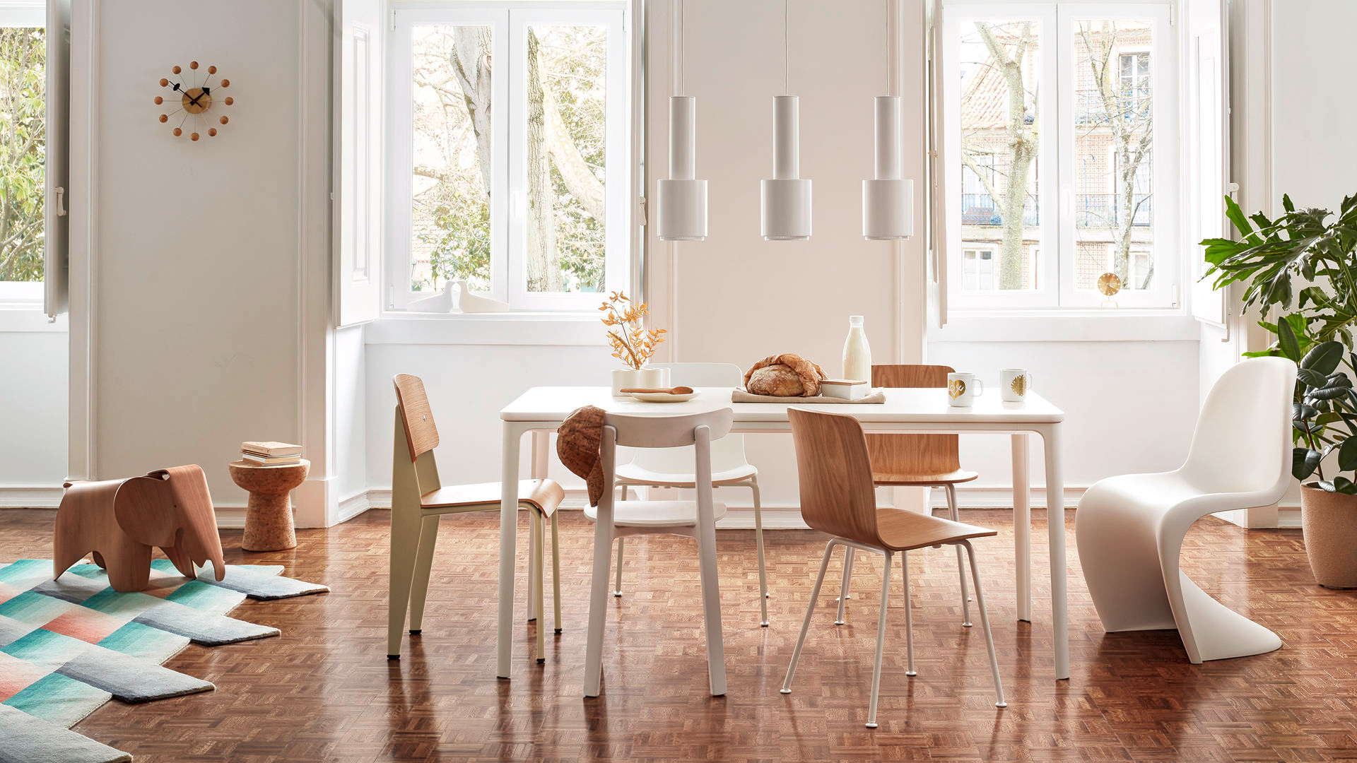 Hal Ply Tube Chair Side/Dining Vitra 
