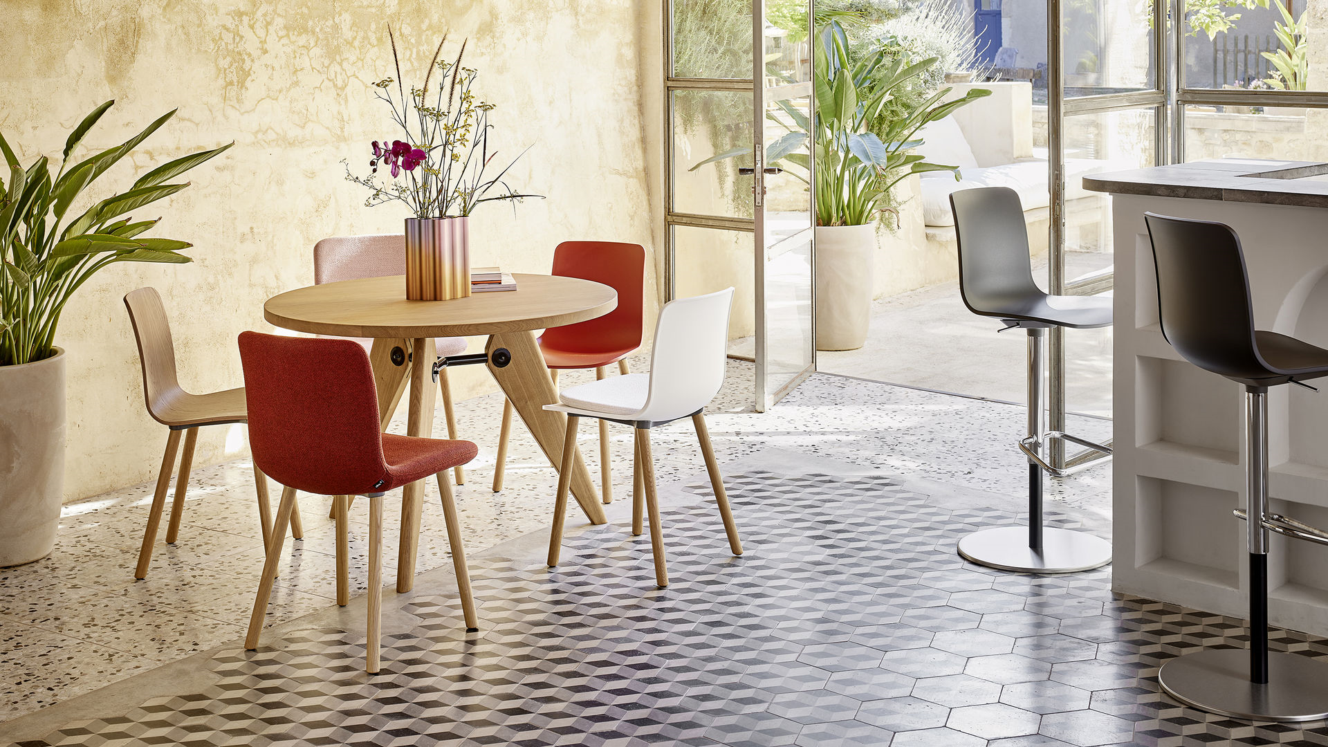 HAL Ply Wood Chair Side/Dining Vitra 