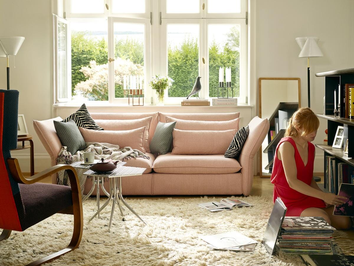 Mariposa 3 Seat Sofa Sofa Vitra 